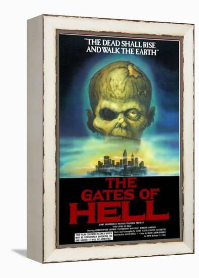 The Gates of Hell, (aka Paura Nella Citta Dei Morti Viventi, aka City of the Living Dead), 1980-null-Framed Stretched Canvas