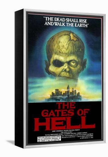 The Gates of Hell, (aka Paura Nella Citta Dei Morti Viventi, aka City of the Living Dead), 1980-null-Framed Stretched Canvas