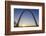 The Gateway Arch in St. Louis, Missouri at Sunrise. Jefferson Memorial-Jerry & Marcy Monkman-Framed Photographic Print