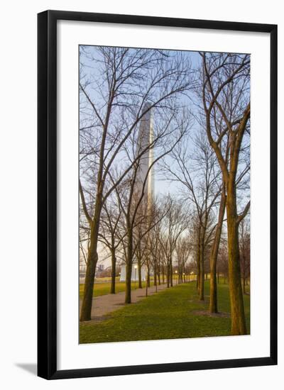 The Gateway Arch in St. Louis, Missouri. Jefferson National Memorial-Jerry & Marcy Monkman-Framed Photographic Print