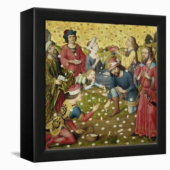 The Gathering of Manna-Dieric Umkreis Bouts-Framed Premier Image Canvas