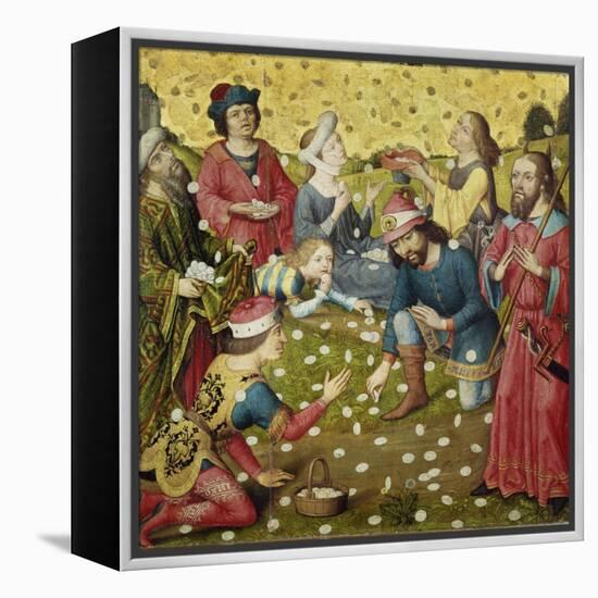 The Gathering of Manna-Dieric Umkreis Bouts-Framed Premier Image Canvas