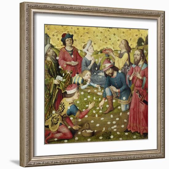 The Gathering of Manna-Dieric Umkreis Bouts-Framed Giclee Print