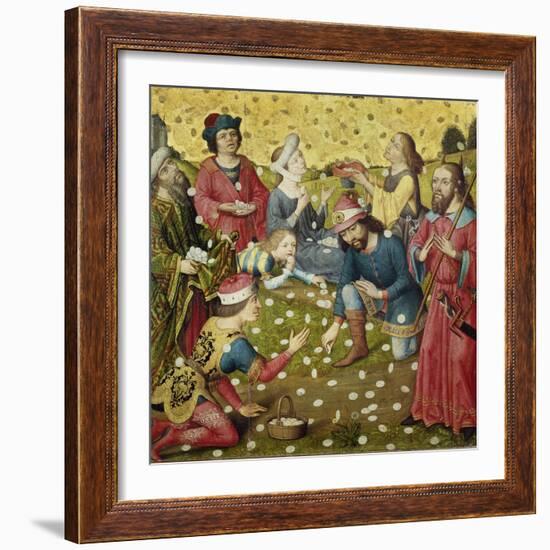 The Gathering of Manna-Dieric Umkreis Bouts-Framed Giclee Print