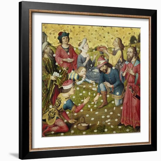 The Gathering of Manna-Dieric Umkreis Bouts-Framed Giclee Print