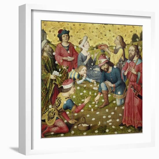 The Gathering of Manna-Dieric Umkreis Bouts-Framed Giclee Print