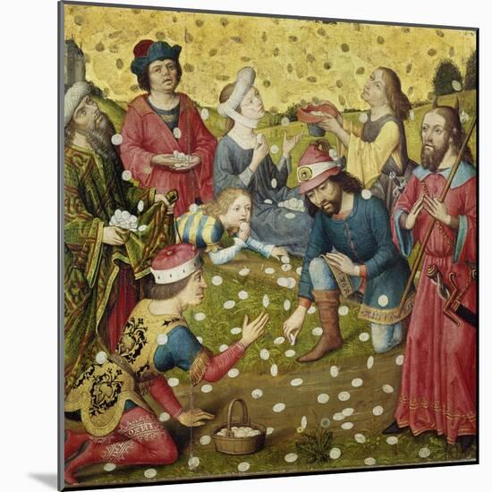 The Gathering of Manna-Dieric Umkreis Bouts-Mounted Giclee Print