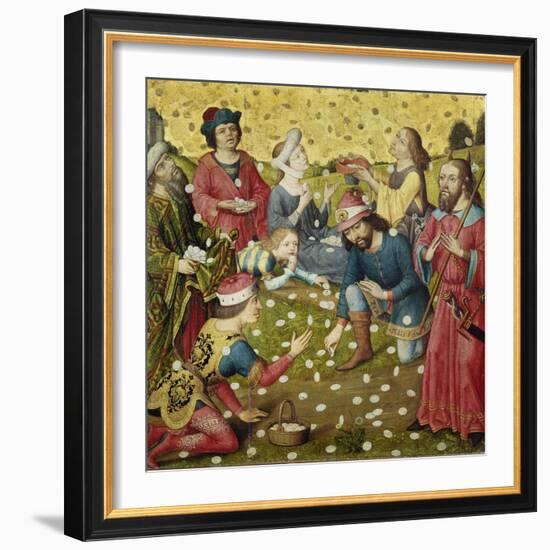 The Gathering of Manna-Dieric Umkreis Bouts-Framed Giclee Print