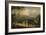 The Gathering Storm (Oil on Panel)-Julius Caesar Ibbetson-Framed Giclee Print