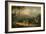 The Gathering Storm (Oil on Panel)-Julius Caesar Ibbetson-Framed Giclee Print