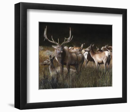 The Gathering-Kevin Daniel-Framed Art Print