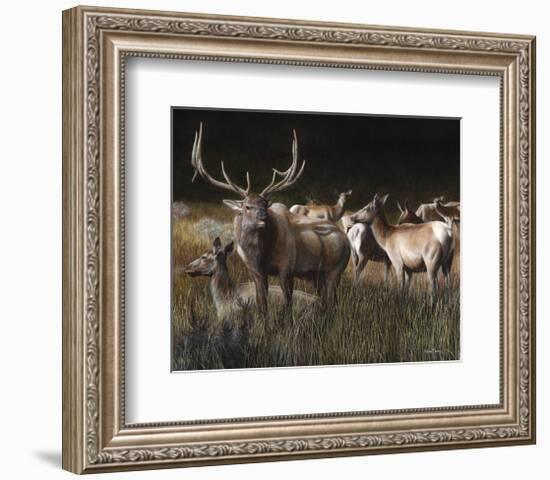 The Gathering-Kevin Daniel-Framed Art Print