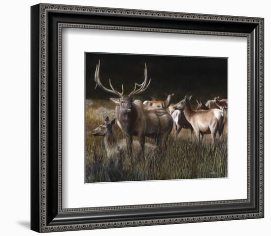 The Gathering-Kevin Daniel-Framed Art Print