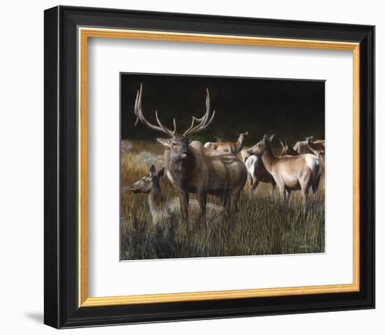 The Gathering-Kevin Daniel-Framed Art Print