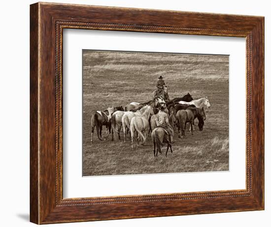 The Gathering-Barry Hart-Framed Art Print