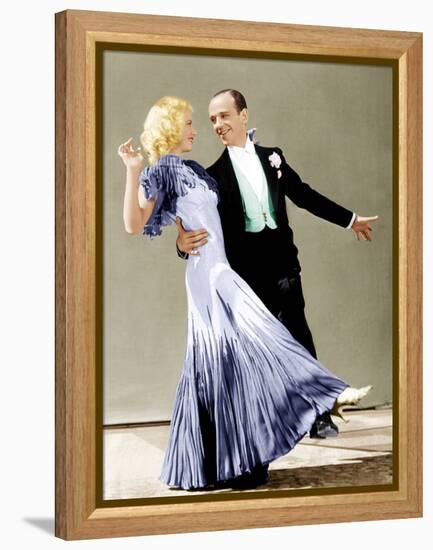 The Gay Divorce, Ginger Rogers, Fred Astaire, 1934-null-Framed Stretched Canvas