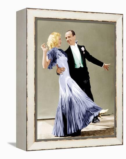 The Gay Divorce, Ginger Rogers, Fred Astaire, 1934-null-Framed Stretched Canvas