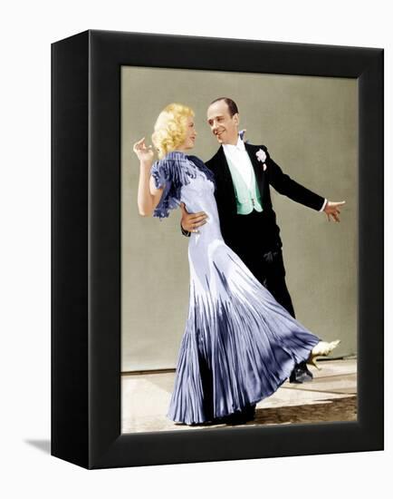 The Gay Divorce, Ginger Rogers, Fred Astaire, 1934-null-Framed Stretched Canvas