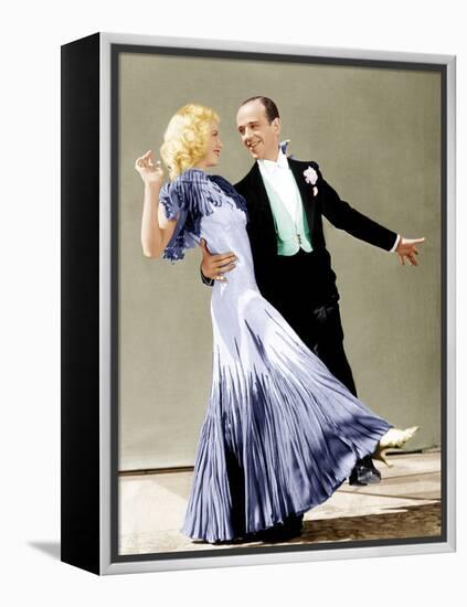 The Gay Divorce, Ginger Rogers, Fred Astaire, 1934-null-Framed Stretched Canvas