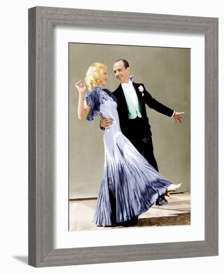 The Gay Divorce, Ginger Rogers, Fred Astaire, 1934-null-Framed Photo