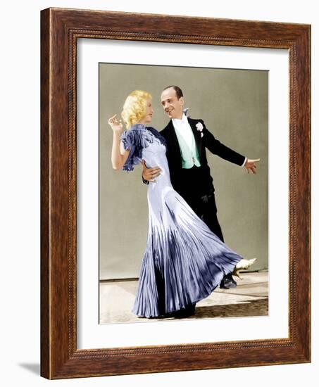 The Gay Divorce, Ginger Rogers, Fred Astaire, 1934-null-Framed Photo