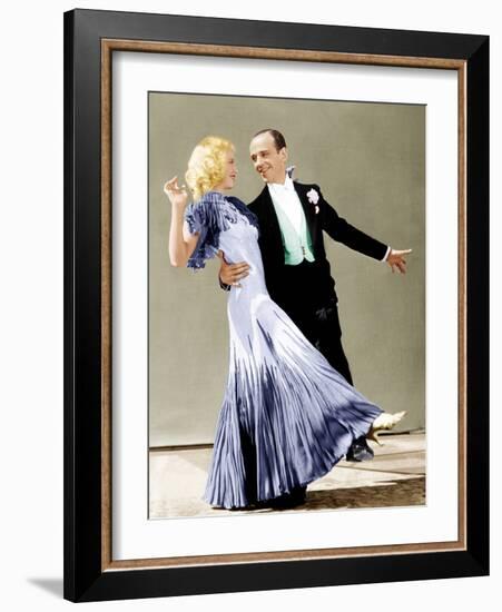 The Gay Divorce, Ginger Rogers, Fred Astaire, 1934-null-Framed Photo