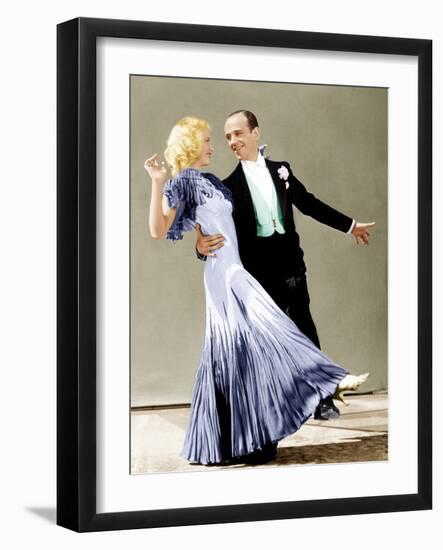 The Gay Divorce, Ginger Rogers, Fred Astaire, 1934-null-Framed Photo