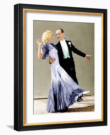 The Gay Divorce, Ginger Rogers, Fred Astaire, 1934-null-Framed Photo