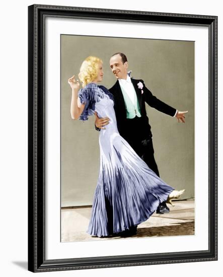 The Gay Divorce, Ginger Rogers, Fred Astaire, 1934-null-Framed Photo