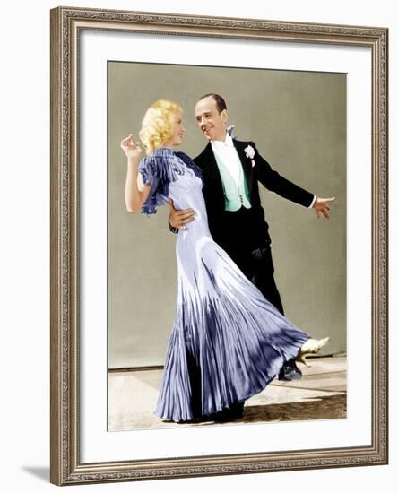 The Gay Divorce, Ginger Rogers, Fred Astaire, 1934-null-Framed Photo