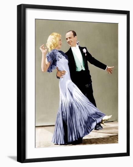 The Gay Divorce, Ginger Rogers, Fred Astaire, 1934-null-Framed Photo