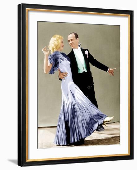 The Gay Divorce, Ginger Rogers, Fred Astaire, 1934-null-Framed Photo