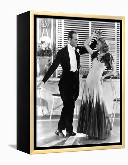 The Gay Divorcee, Fred Astaire, Ginger Rogers, in 'The Continental' Number, 1934-null-Framed Stretched Canvas