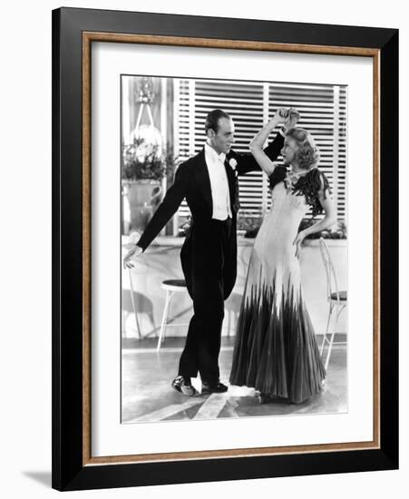 The Gay Divorcee, Fred Astaire, Ginger Rogers, in 'The Continental' Number, 1934-null-Framed Photo