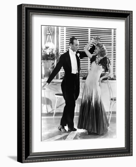 The Gay Divorcee, Fred Astaire, Ginger Rogers, in 'The Continental' Number, 1934-null-Framed Photo