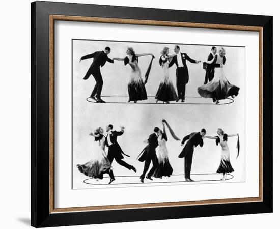 The Gay Divorcee, Fred Astaire, Ginger Rogers in the Dance "The Continental, " 1934-null-Framed Photo