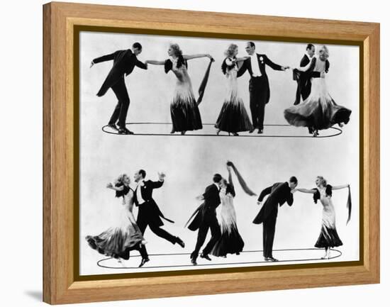 The Gay Divorcee, Fred Astaire, Ginger Rogers in the Dance "The Continental, " 1934-null-Framed Stretched Canvas