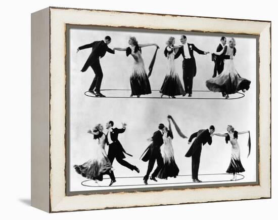 The Gay Divorcee, Fred Astaire, Ginger Rogers in the Dance "The Continental, " 1934-null-Framed Stretched Canvas