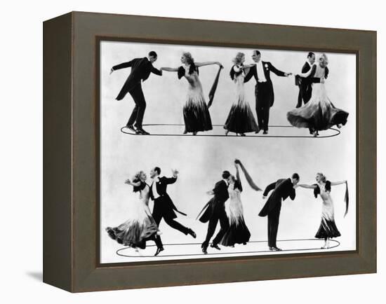 The Gay Divorcee, Fred Astaire, Ginger Rogers in the Dance "The Continental, " 1934-null-Framed Stretched Canvas