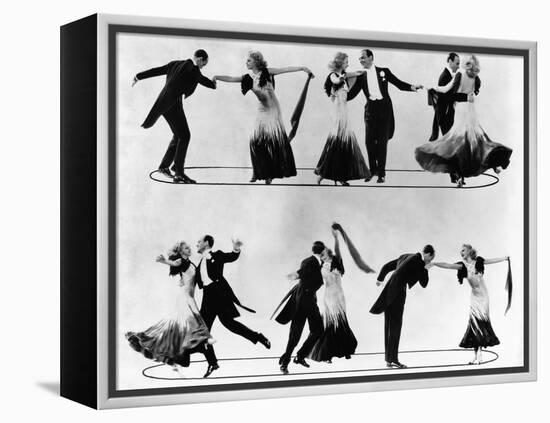 The Gay Divorcee, Fred Astaire, Ginger Rogers in the Dance "The Continental, " 1934-null-Framed Stretched Canvas