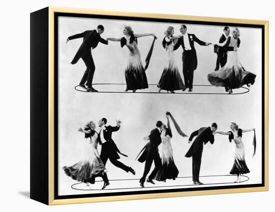 The Gay Divorcee, Fred Astaire, Ginger Rogers in the Dance "The Continental, " 1934-null-Framed Stretched Canvas