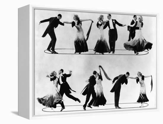 The Gay Divorcee, Fred Astaire, Ginger Rogers in the Dance "The Continental, " 1934-null-Framed Stretched Canvas