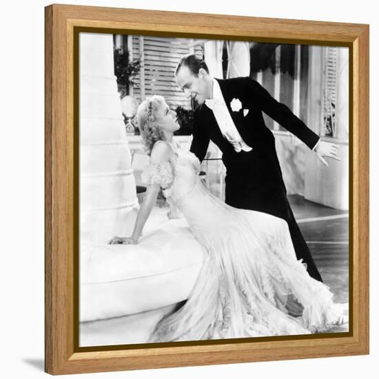 The Gay Divorcee, Ginger Rogers, Fred Astaire, 1934-null-Framed Stretched Canvas