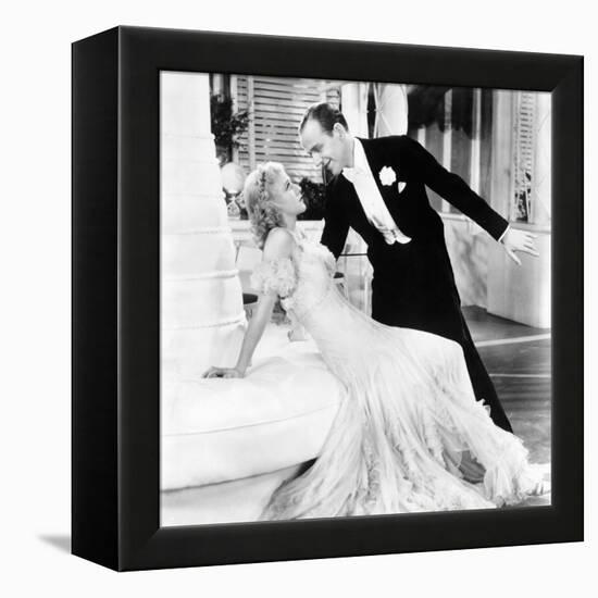 The Gay Divorcee, Ginger Rogers, Fred Astaire, 1934-null-Framed Stretched Canvas