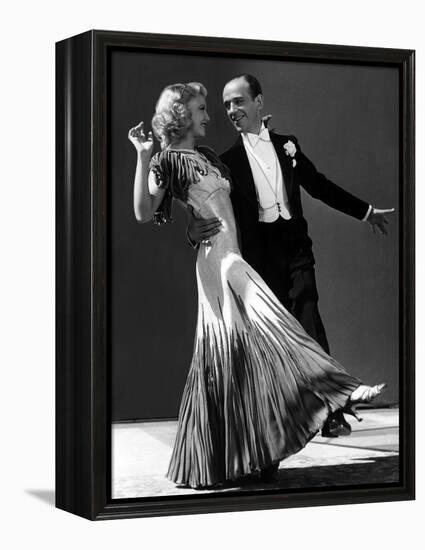 The Gay Divorcee, Ginger Rogers, Fred Astaire, 1934-null-Framed Stretched Canvas