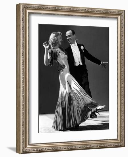 The Gay Divorcee, Ginger Rogers, Fred Astaire, 1934-null-Framed Photo