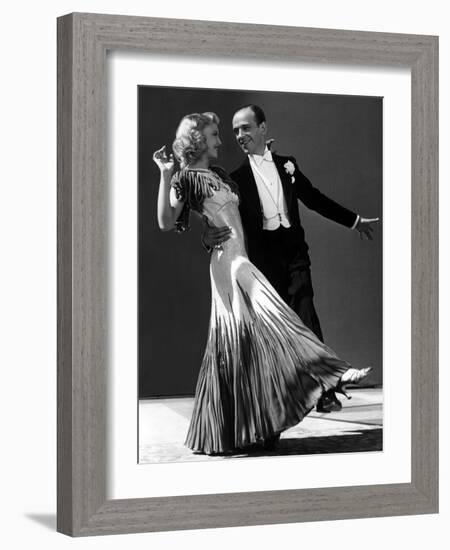 The Gay Divorcee, Ginger Rogers, Fred Astaire, 1934-null-Framed Photo