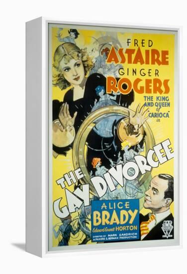 The Gay Divorcee, Ginger Rogers, Fred Astaire, 1934-null-Framed Stretched Canvas