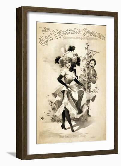 The Gay Morning Glories, 1898-Science Source-Framed Giclee Print