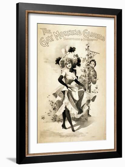 The Gay Morning Glories, 1898-Science Source-Framed Giclee Print